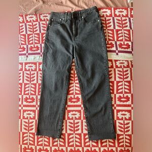 Madewell Curvy Perfect Vintage Straight Leg jeans as 29 black
